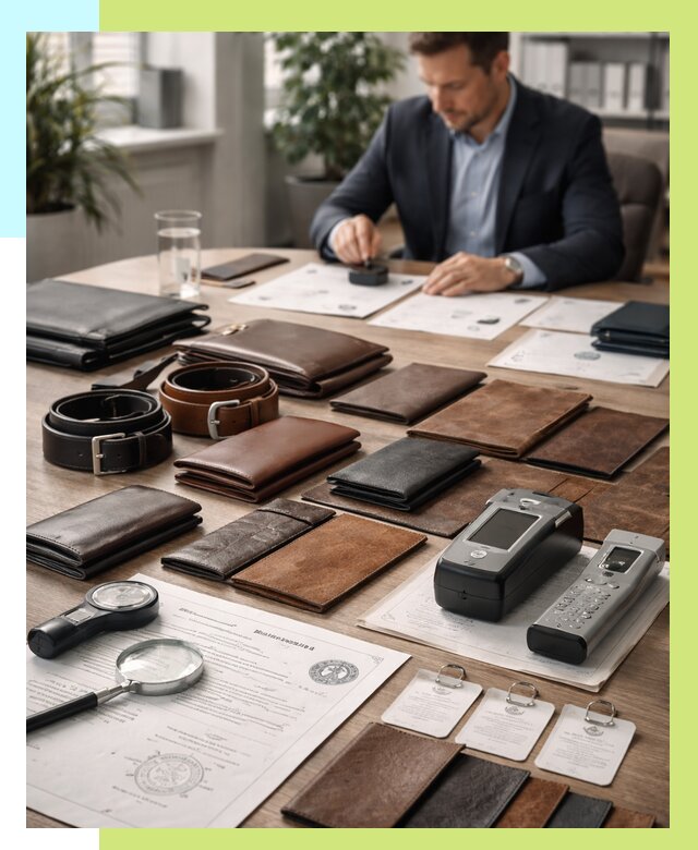 Сертификация кожаных изделий в Выксе от 12444 р. | Алешин-Вкс