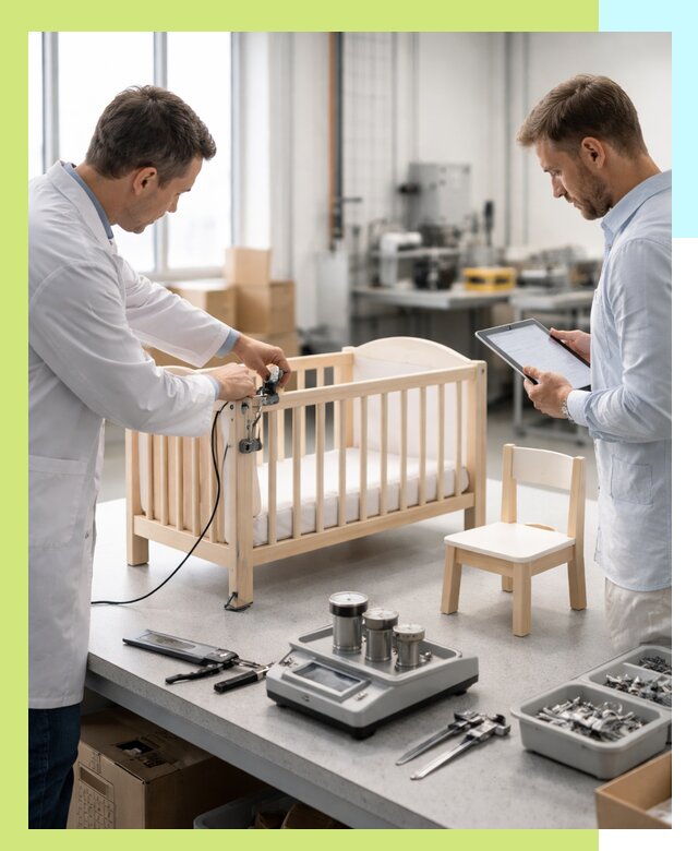 Сертификация детской мебели и проверка безопасности в Выксе