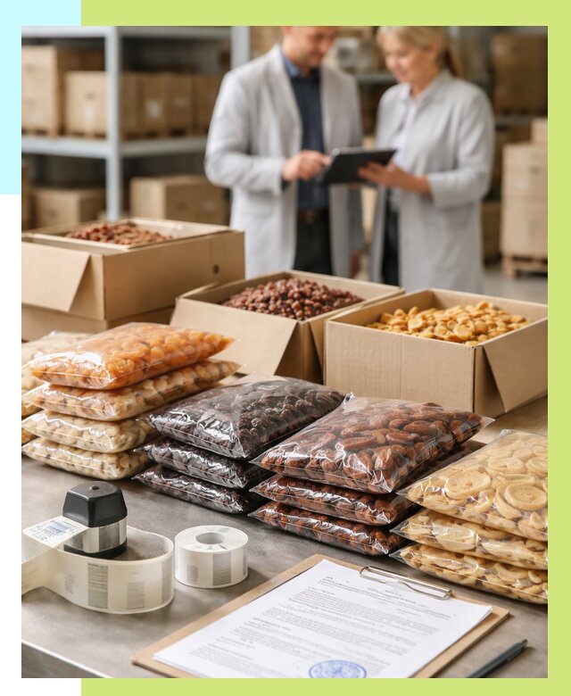 Сертификация сухофруктов в Выксе от 12444 р. | Алешин-Вкс под ключ