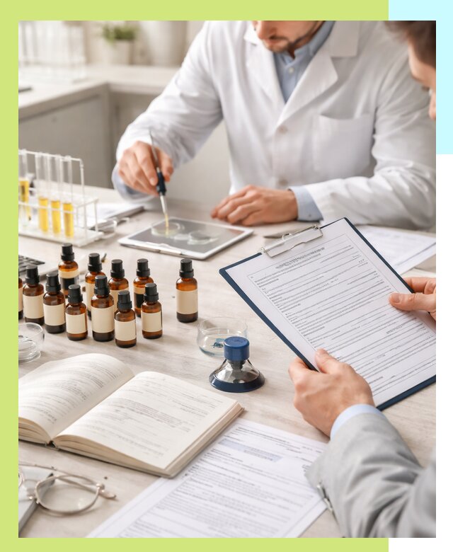 Сертификация эфирных масел и документация качества в Выксе