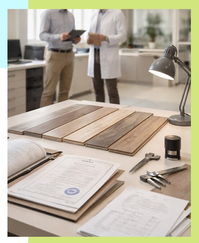 Сертификация ламината в Выксе от 18666 р. под ключ | Алешин-Вкс