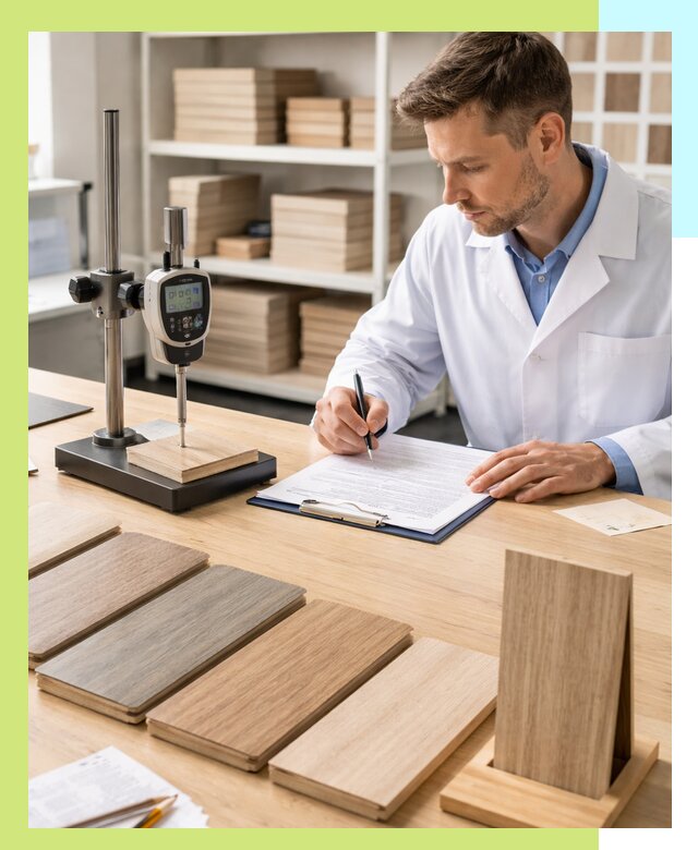 Сертификация ламината с испытаниями и оформлением документов в Выксе