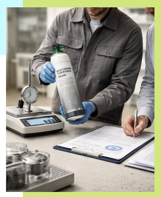 Сертификация монтажной пены в Выксе от 15555 р. | Алешин-Вкс