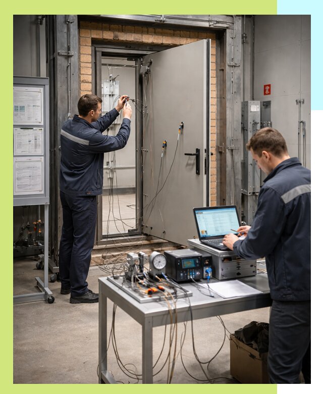 Сертификация противопожарных дверей в Выксе по ГОСТ и ТР