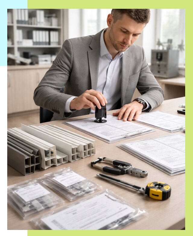 Сертификация ПВХ продукции в Выксе от 8815 р., Алешин-Вкс