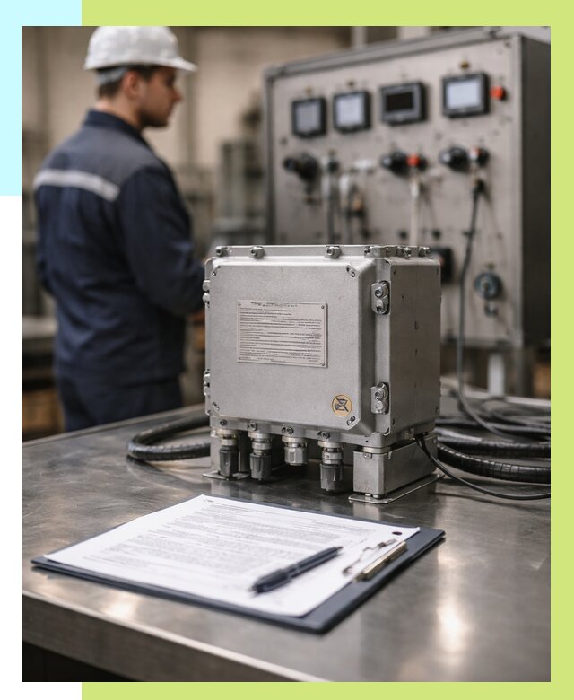 Сертификация взрывозащищенного оборудования в Выксе от 36295 р. | Алешин-Вкс