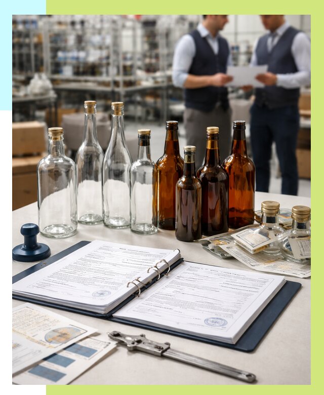 Сертификация стеклянных бутылок в Выксе от 25925 р. | Алешин-Вкс