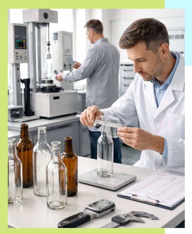 Сертификация стеклянных бутылок и сопутствующей упаковки в Выксе