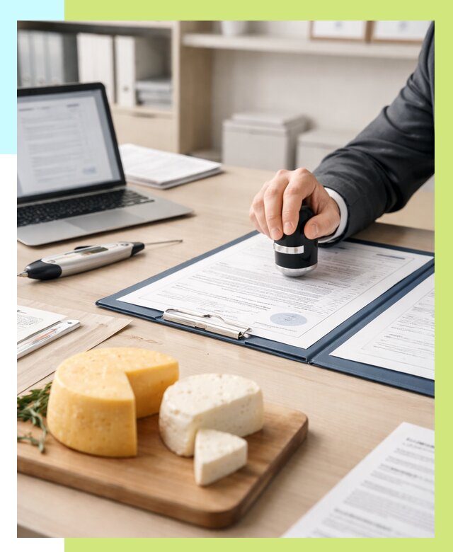 Сертификация сыров в Выксе от 15555 р | Сертификат на сыр Алешин-Вкс