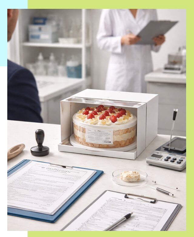 Сертификация тортов в Выксе от 9333 р. заказать | Алешин-Вкс