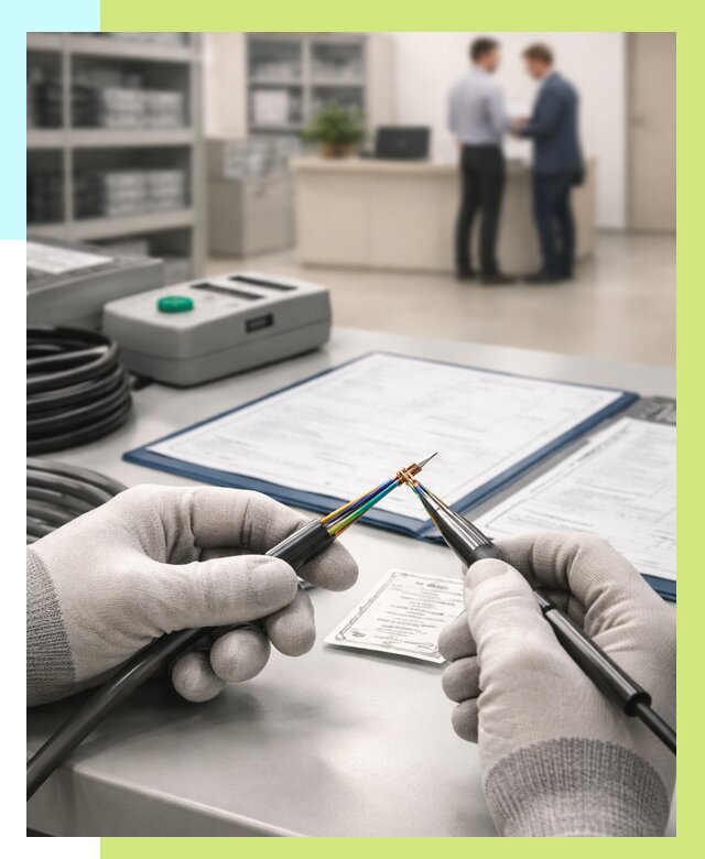 Сертификация провода в Выксе от 18666 р. в Алешин-Вкс