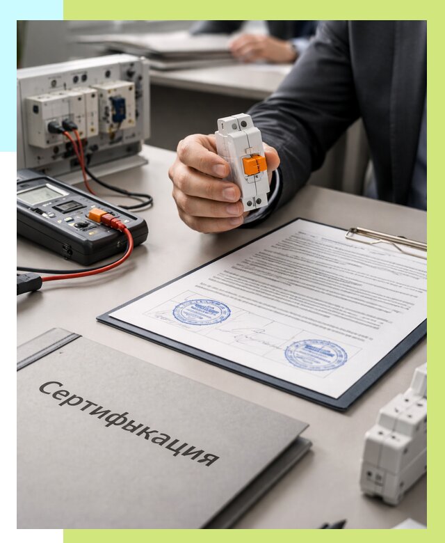 Сертификация выключателей под ключ в Выксе от 15555 р. | Алешин-Вкс