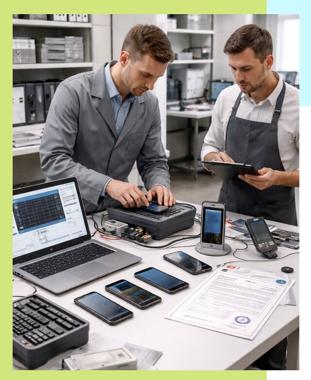 Сертификация мобильных телефонов и смартфонов в Выксе под ключ