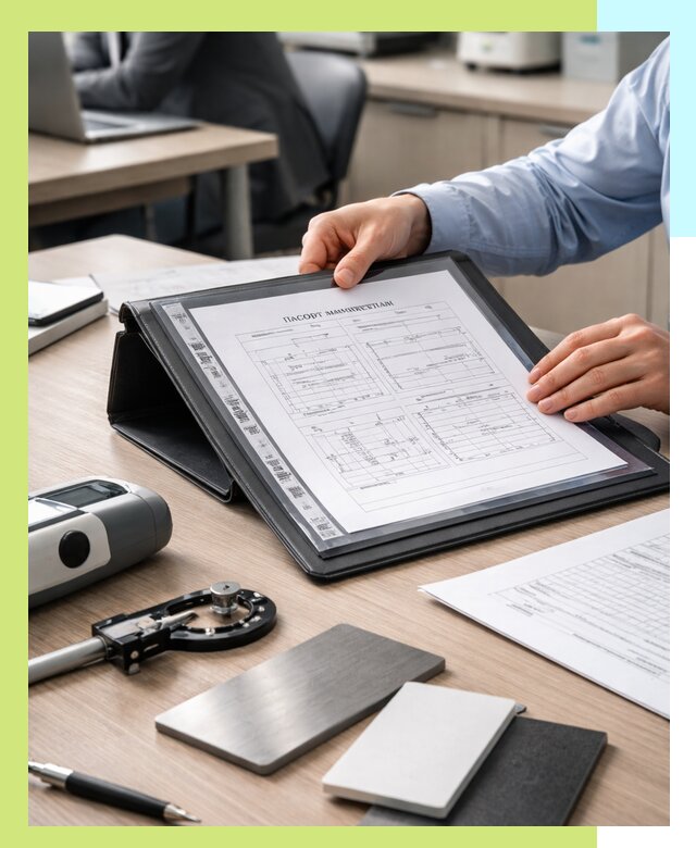 Оформление паспорта материала для продукции в Выксе