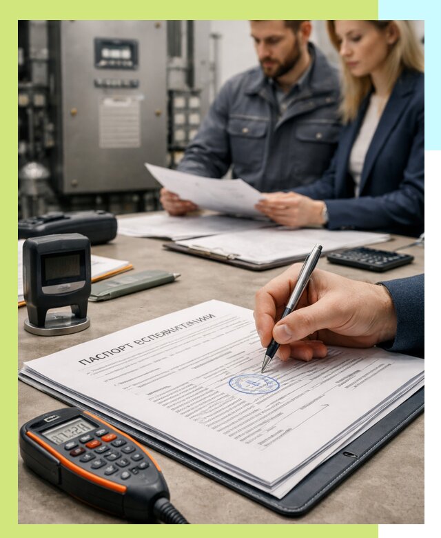 Оформление паспорта эксплуатации оборудования в Выксе