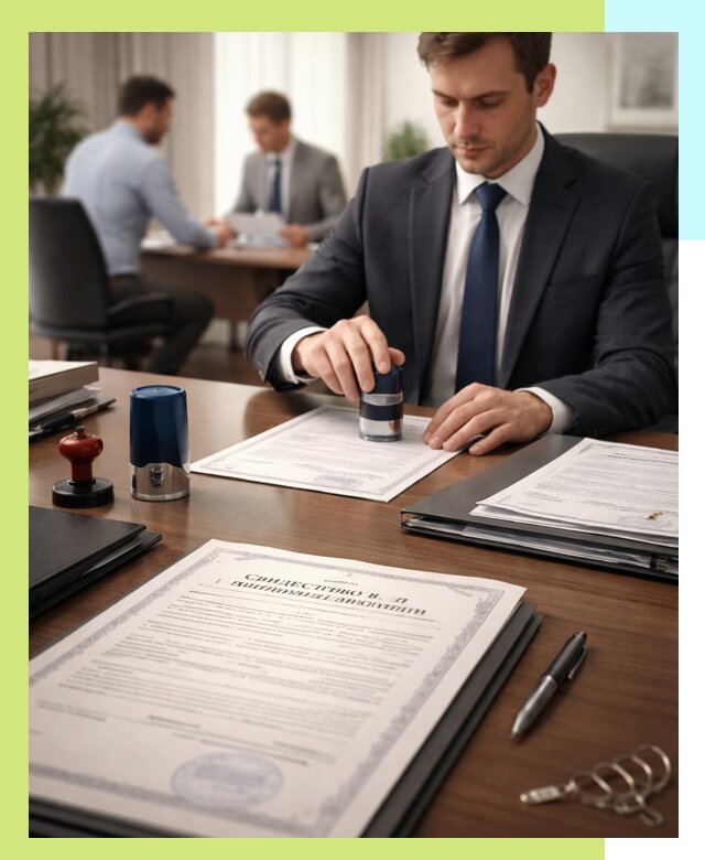 Оформление свидетельства о государственной регистрации в Выксе