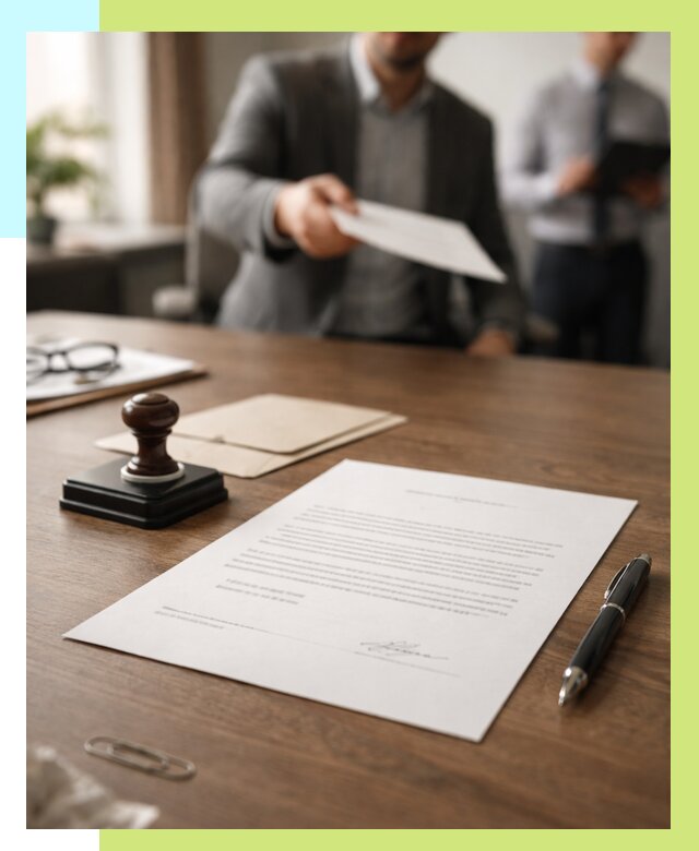 Отказное письмо по сертификации в Выксе от 3630 р. | Алешин-Вкс