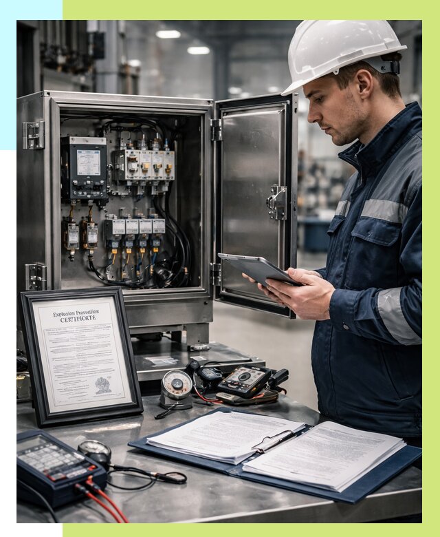 Сертификат взрывозащиты в Выксе от 46665 р. | Алешин-Вкс