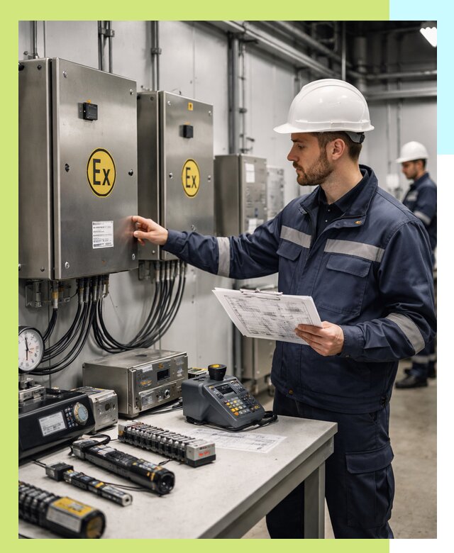 Сертификат взрывозащиты промышленного оборудования в Выксе