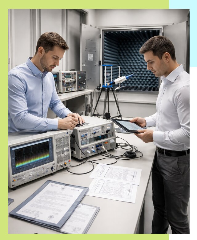 Оформление и выдача сертификата ЭМС для продукции в Выксе