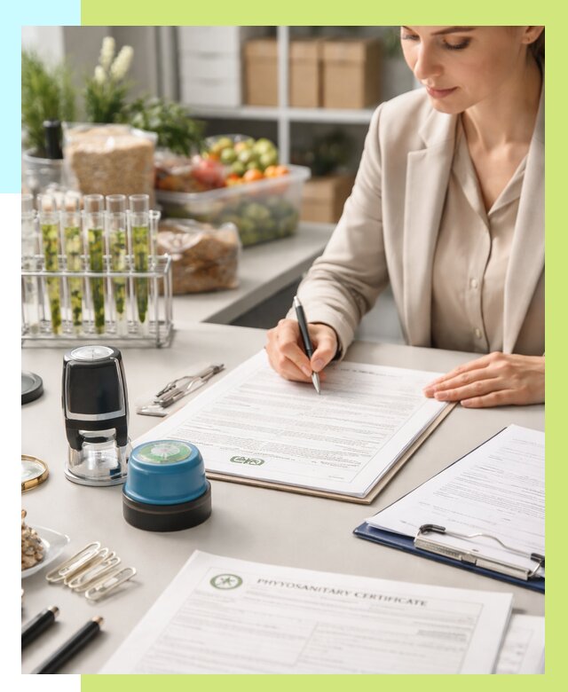 Фитосанитарный сертификат оформить в Выксе от 4667 р. | Алешин-Вкс