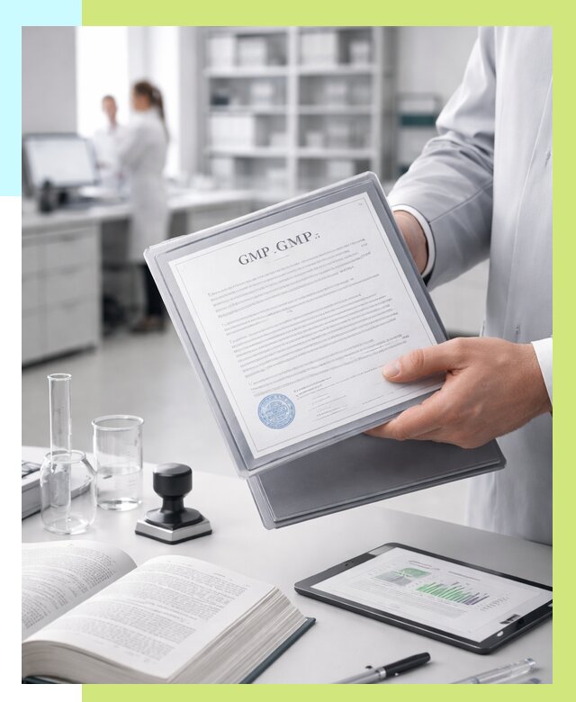 Сертификат GMP в Выксе под ключ от 88145 р. | Алешин-Вкс