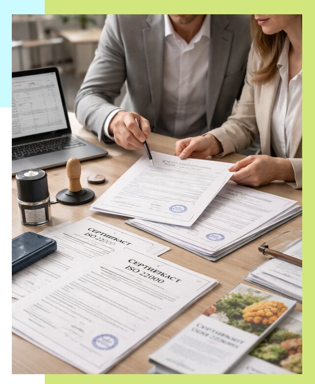 Сертификат ISO 22000 в Выксе от 41480 р. под ключ | Алешин-Вкс