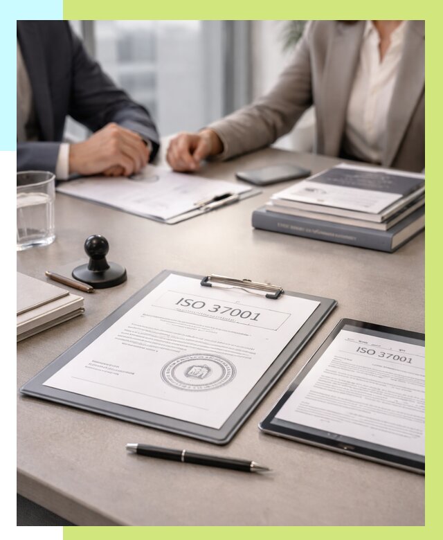 Сертификат ISO 37001 в Выксе оформить от 124440 р. Алешин-Вкс