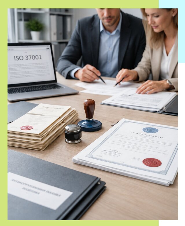 Получение сертификата ISO 37001 по системе борьбы с коррупцией в Выксе